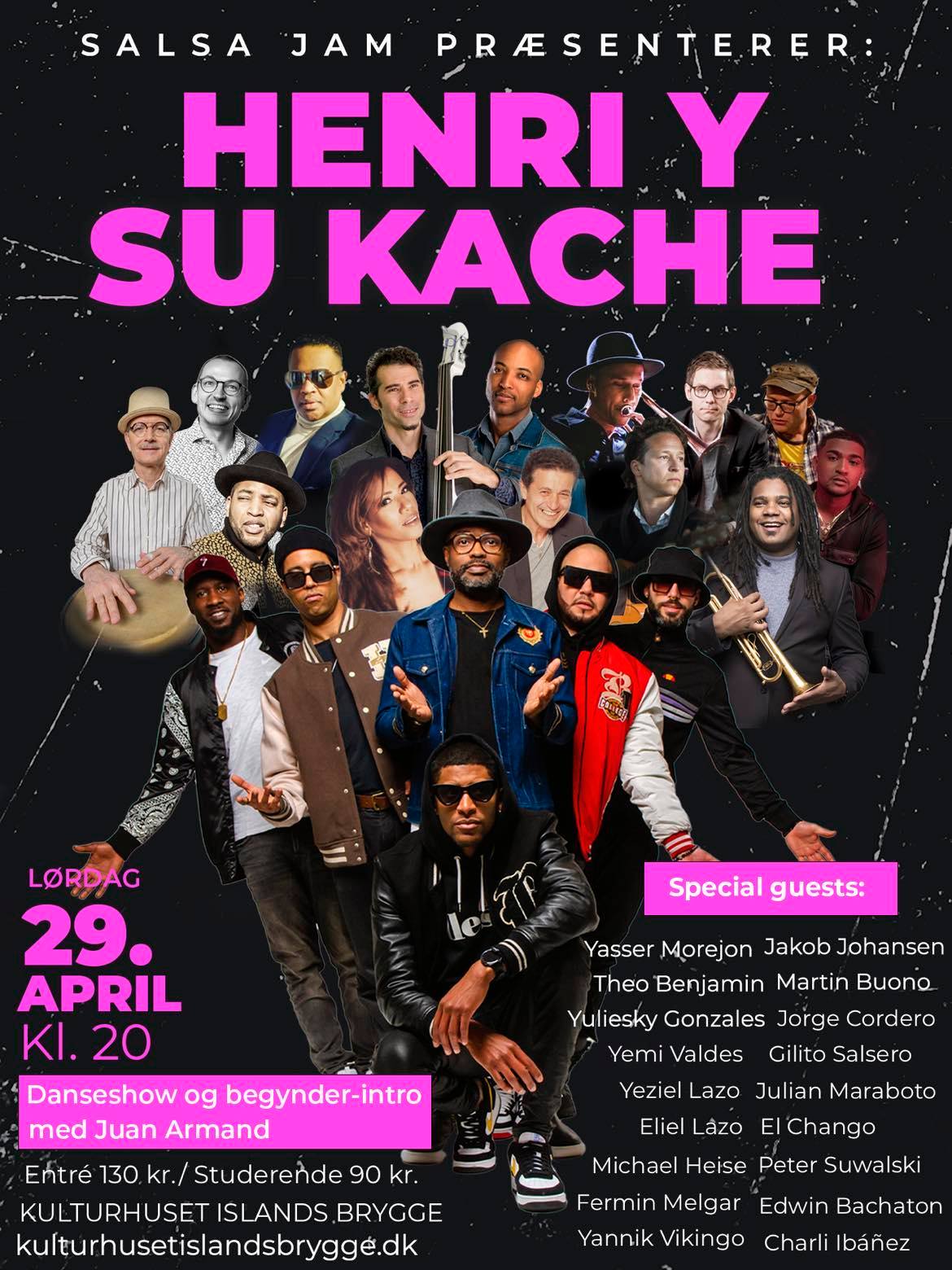 SALSA JAM præsenterer: Henri y su KAche + special guests