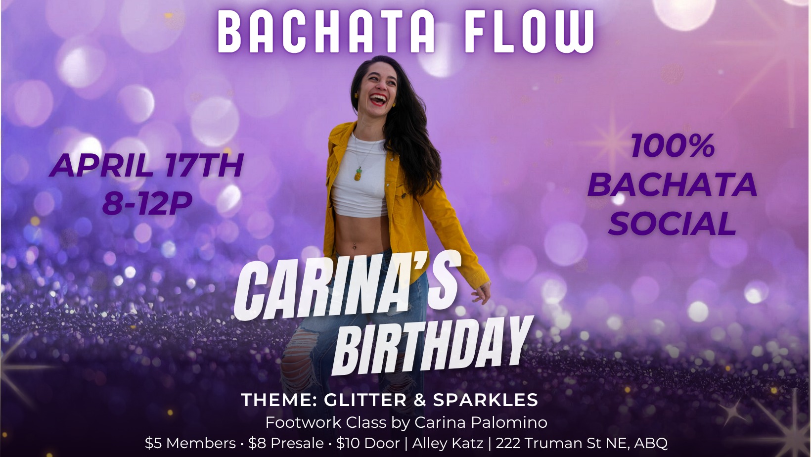 Metta's Bachata Flow Social; Carina's Bday