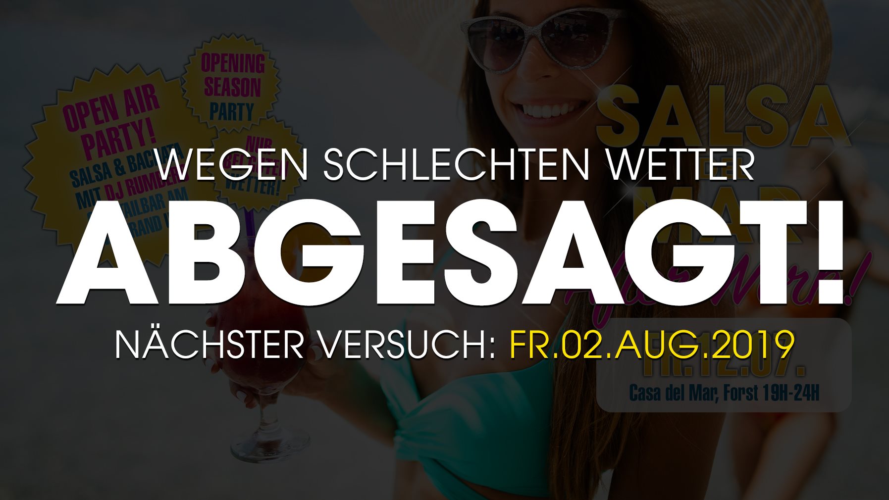 Abgesagt! SALSA DEL MAR ✩ Freitag 12.Juli