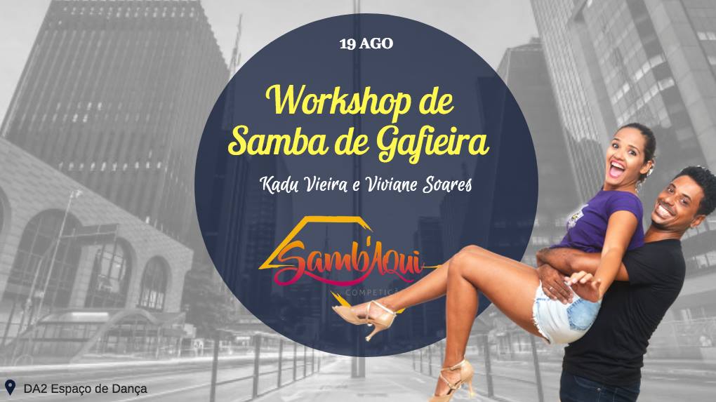 Workshop Samb'Aqui com Kadu e Vivi