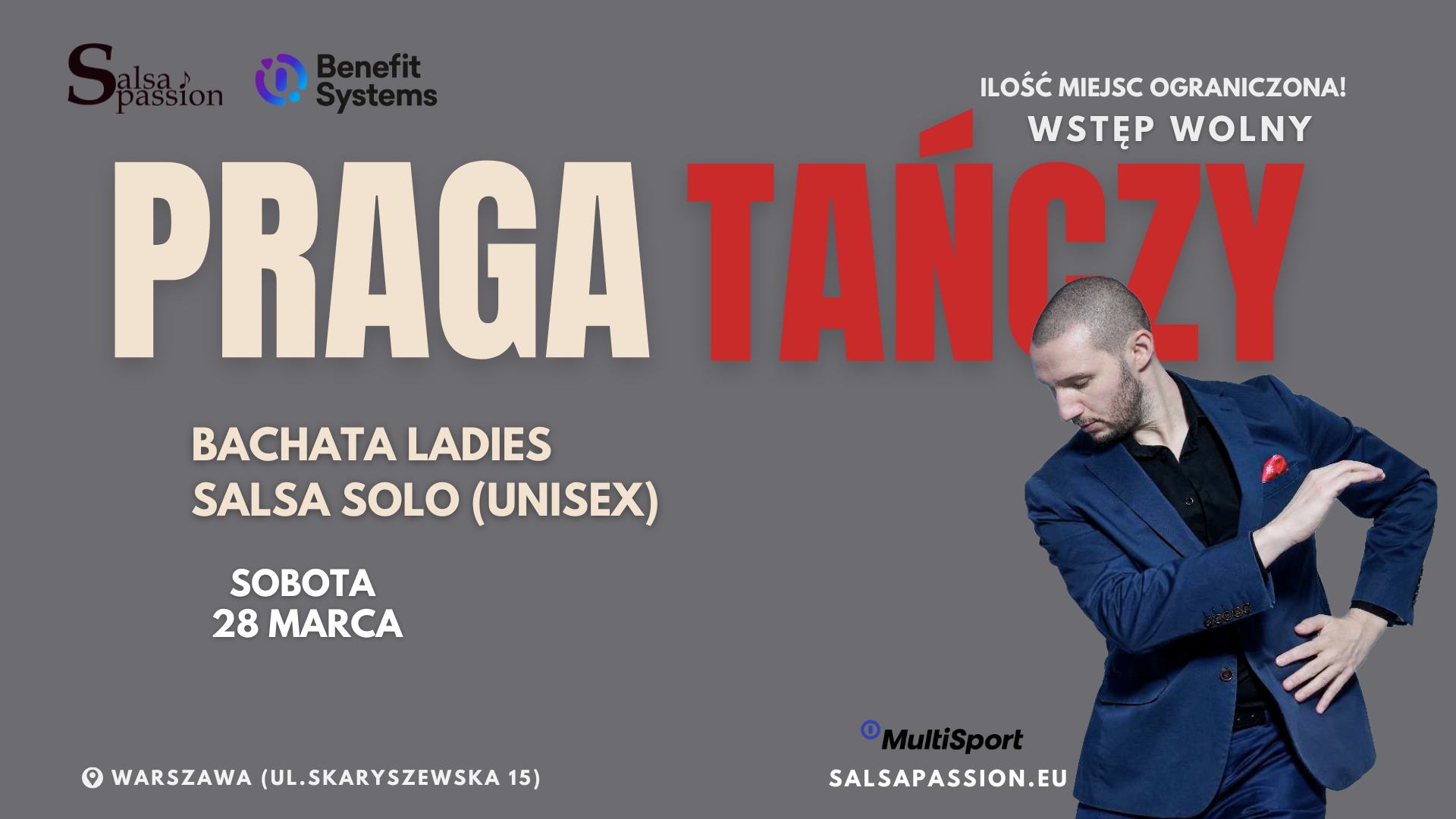 PRAGA TAŃCZY Salsa Solo (unisex) Bachata Ladies