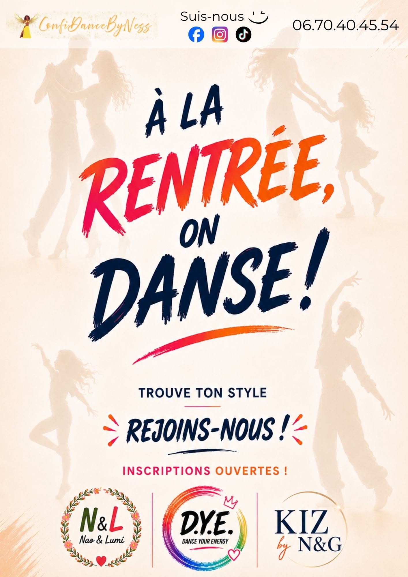 À la rentrée, on danse ! 💃🕺🔥 Portes ouvertes à Œting