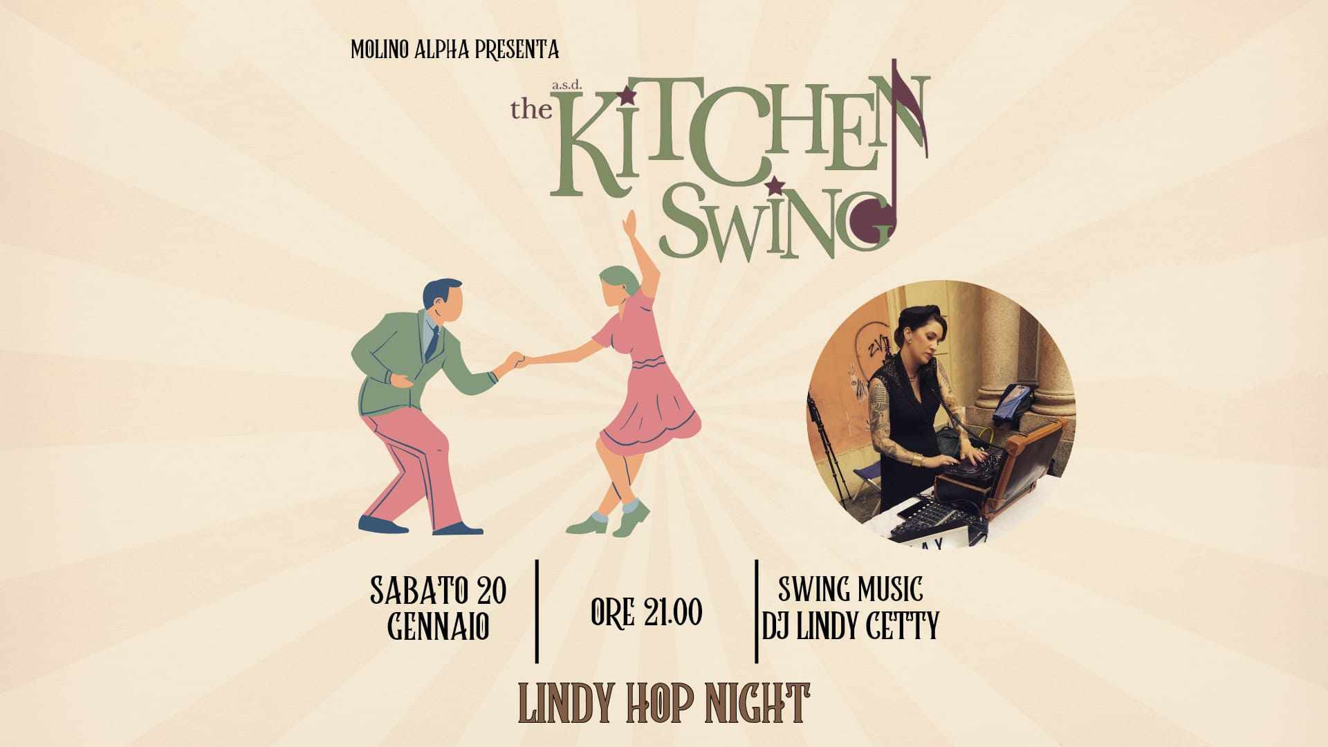Lindy Hop Night al Molino Alpha