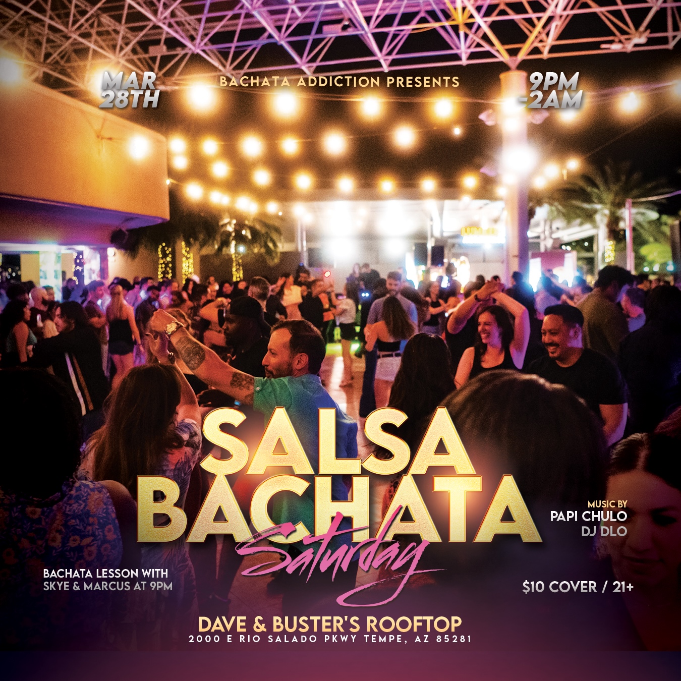 Salsa Bachata Saturday at D&B March Edition (only once a month!)