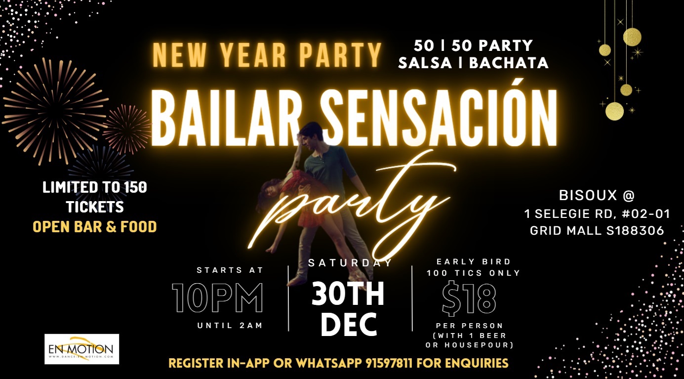 Bailar Sensacion New Year 50 50 Party