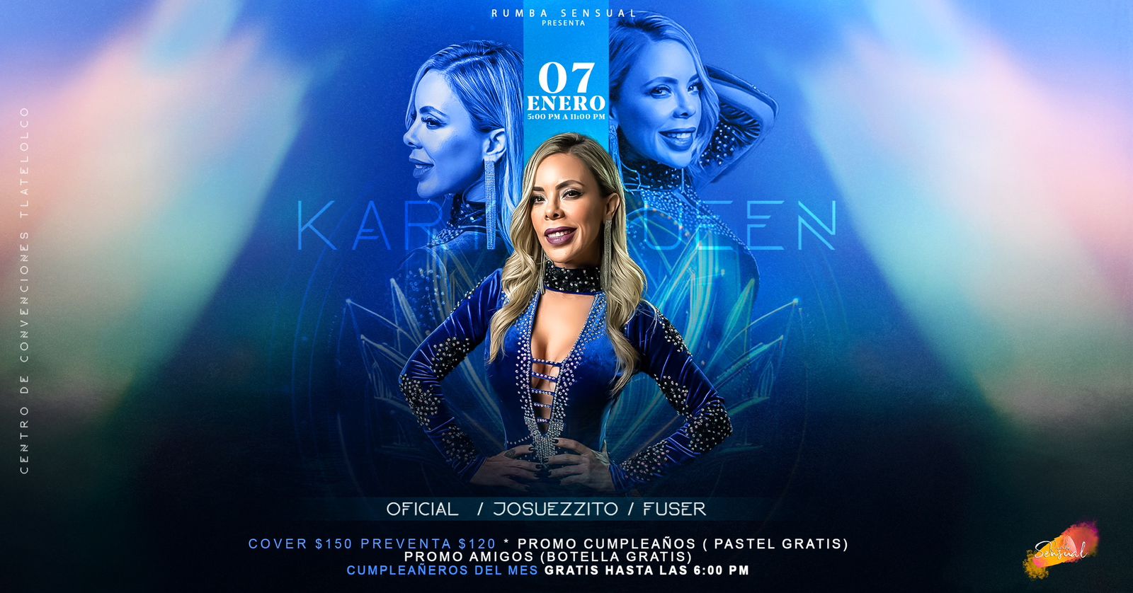 Primer Evento del Año, Clase de Bachata Sensual por Kary Queen