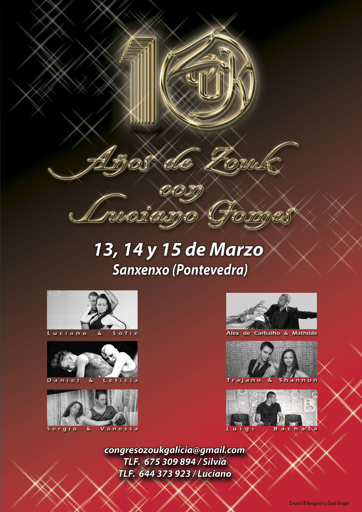 10 AÑOS DE CONGRESO ZOUK GALICIA CON LUCIANO GOMES