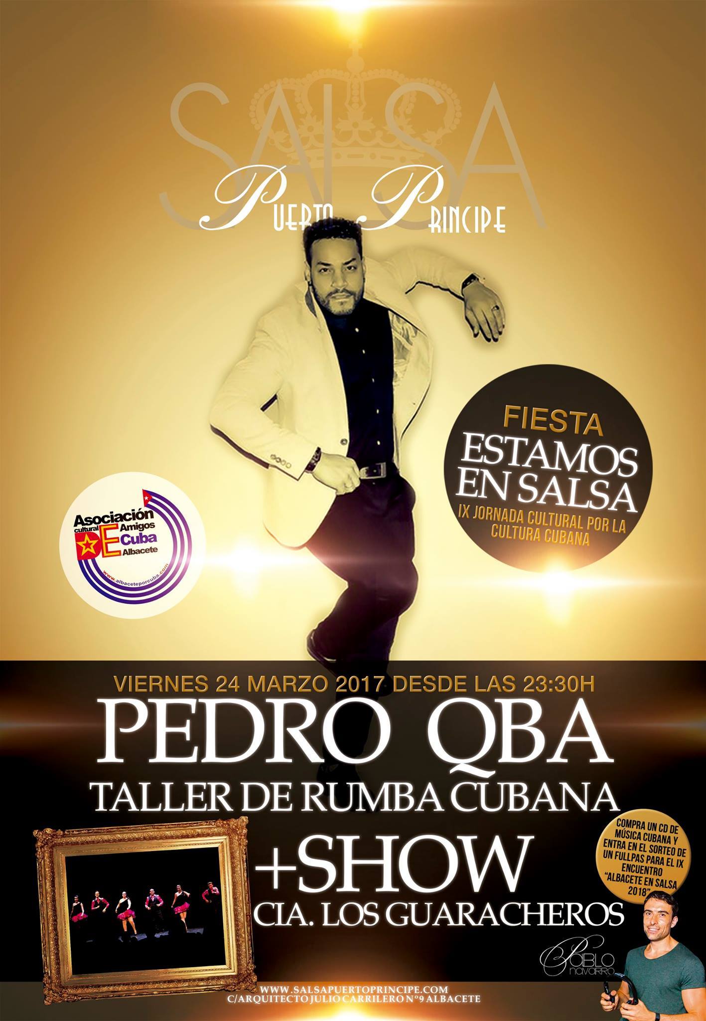 IX Fiesta cubana "Estamos en Salsa 2017" con Los Guaracheros.