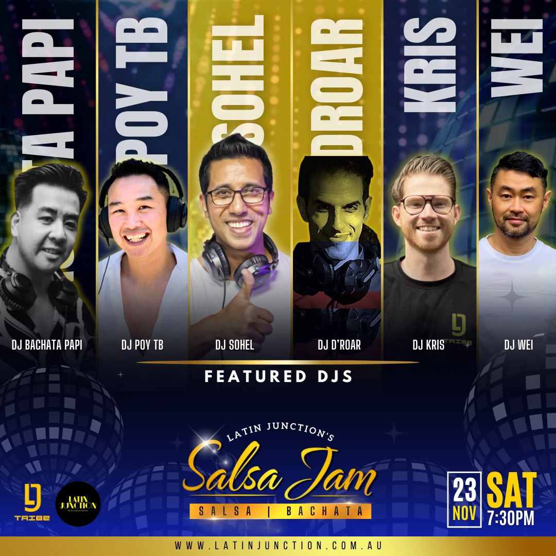 SALSA JAM THIS SAT β 100% Salsa β 100% Bachata