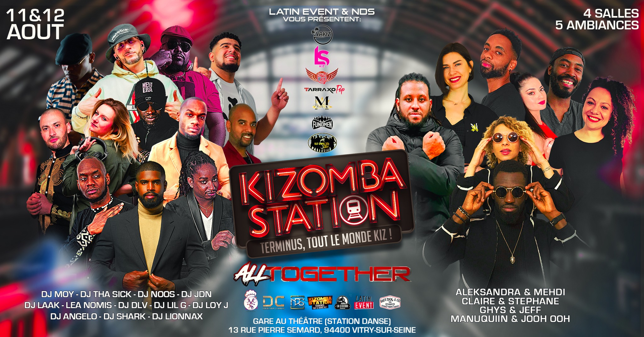 Kizomba Station - 11&12 Aout - All Together Edition 10