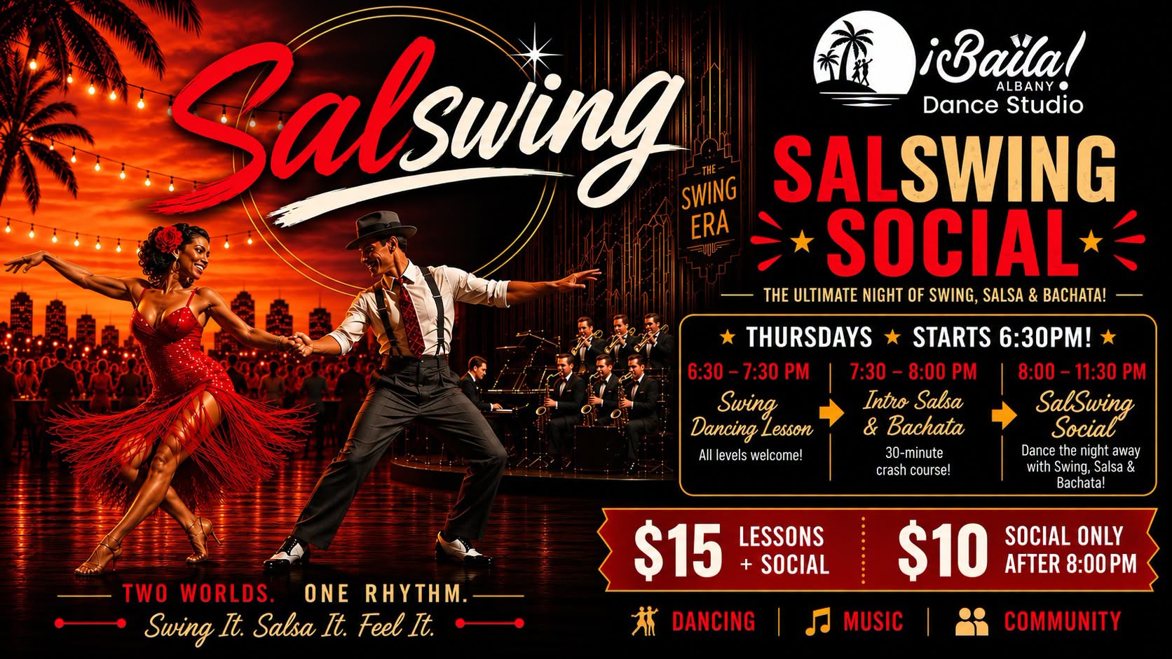 SalSwing: Swing Class + Social