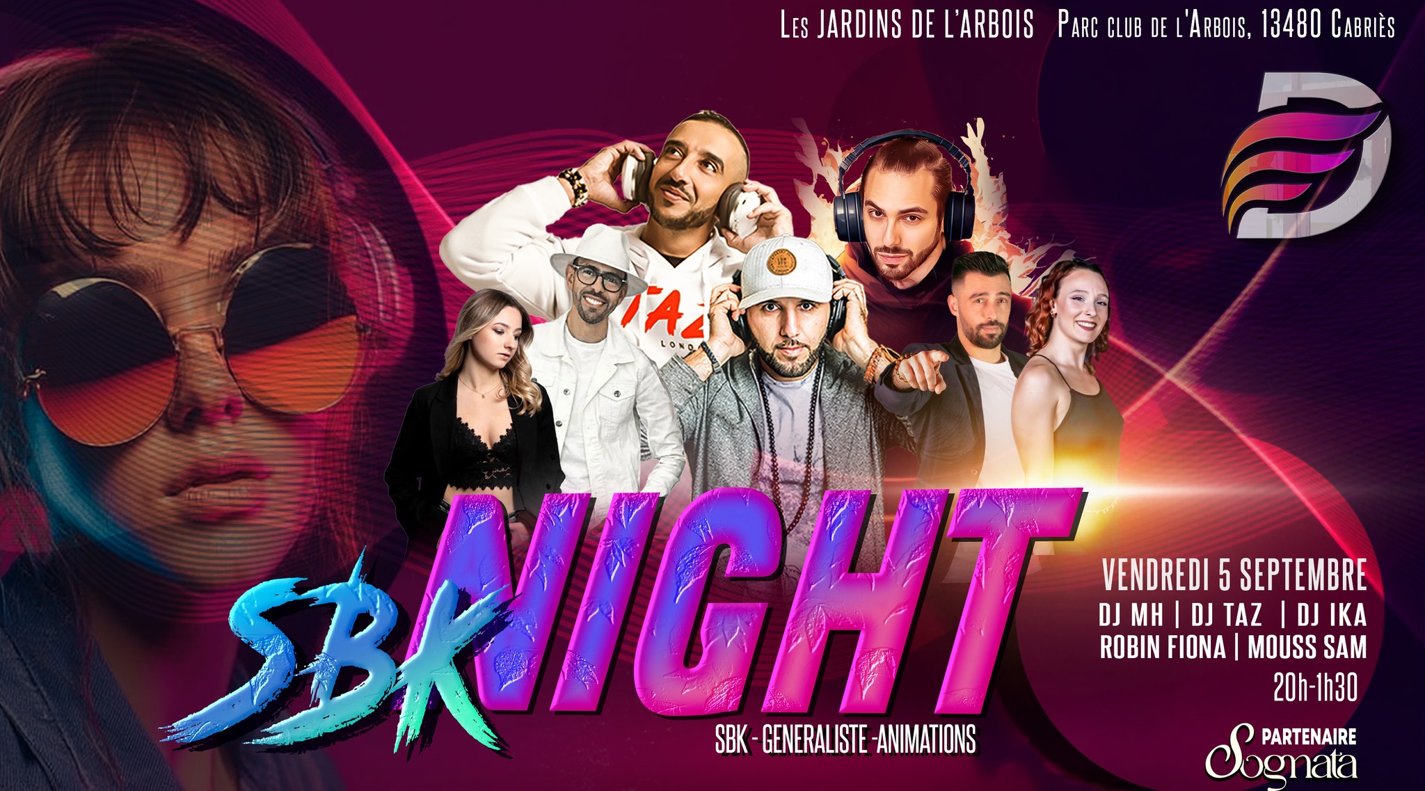 SBK NIGHT de l'ARBOIS - SBK & Generaliste- Vendredi 5 Septembre