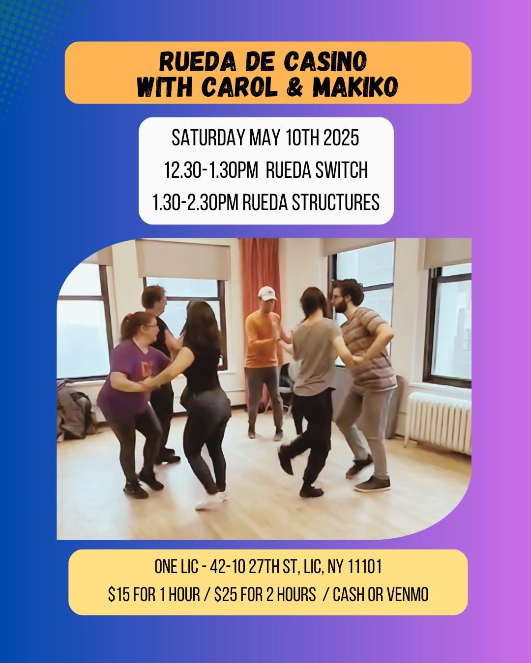 Rueda Switch & Rueda Structures with Carol & Makiko