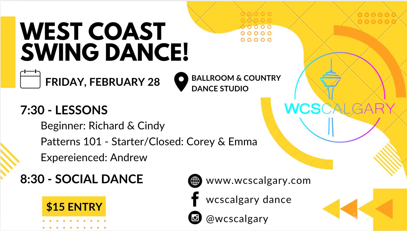 West Coast Swing Dance!