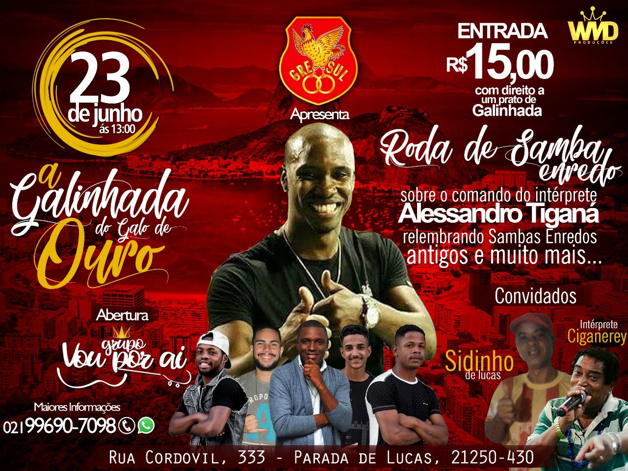 Roda de Samba-Enredo do Tiganá
