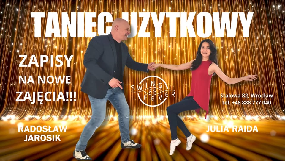 RUSZYŁY ZAPISY TANIEC UŻYTKOWY - UNIWERSALNY i UŻYTECZNY od podstaw!