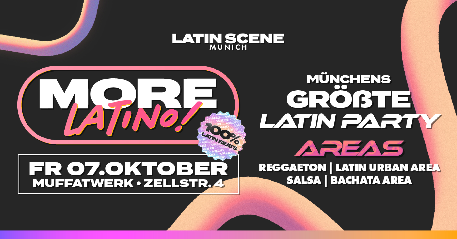 MORE LATINO Party: Reggaeton Area & Salsa-Bachata Area