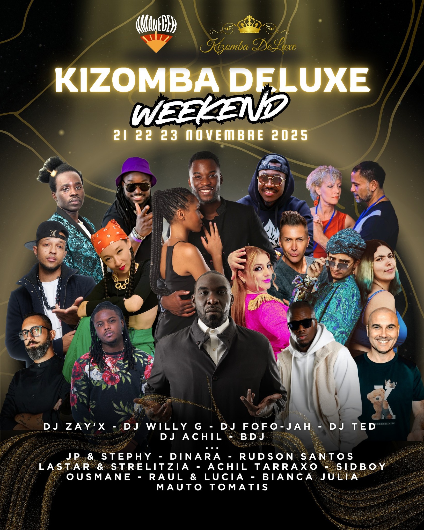 ๐ Kizomba DeLuxe Weekend ๐ - Turin, Italy ๐ฎ๐น