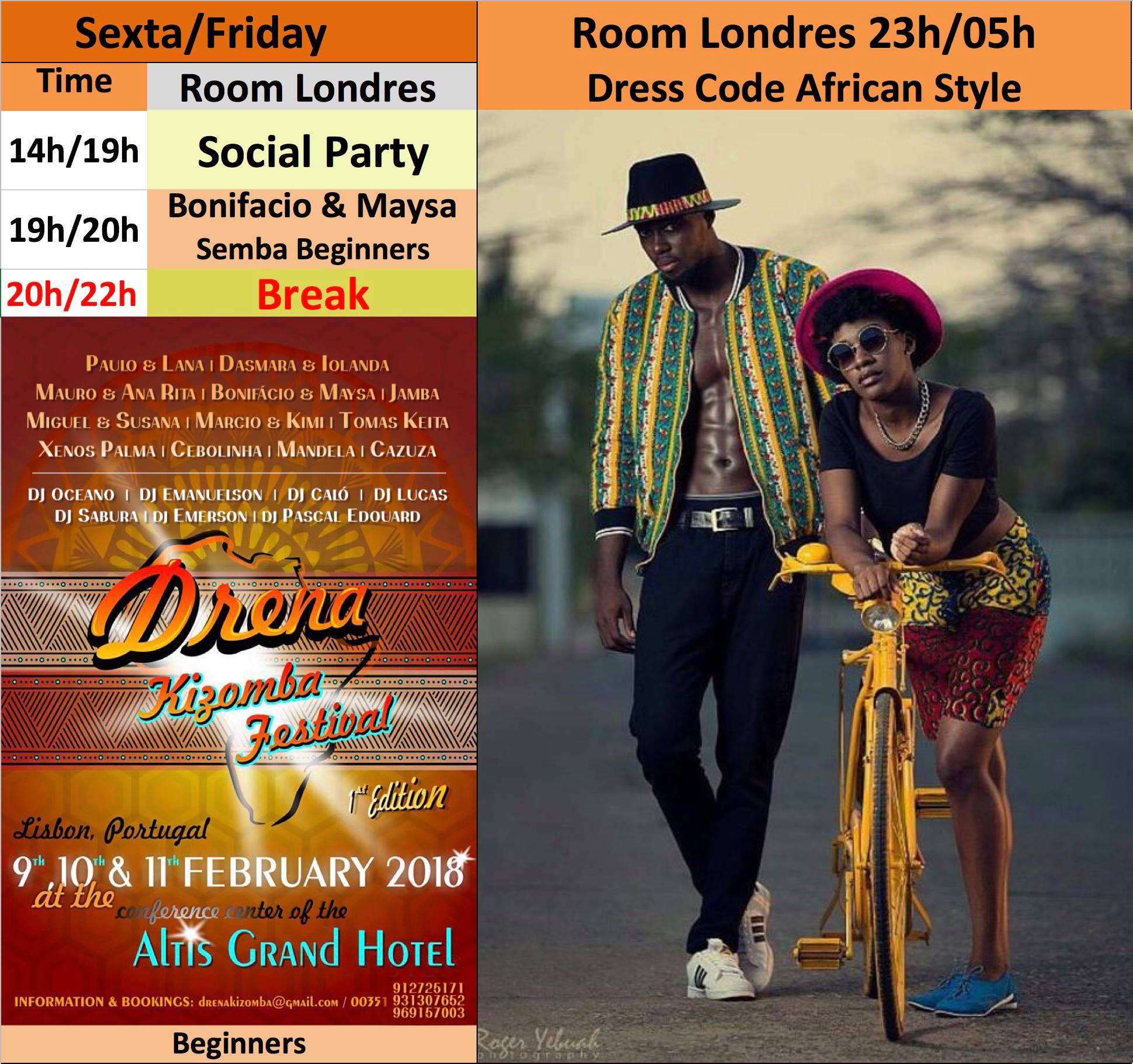 DRENA Kizomba Festival - 1st edition - Lisbon