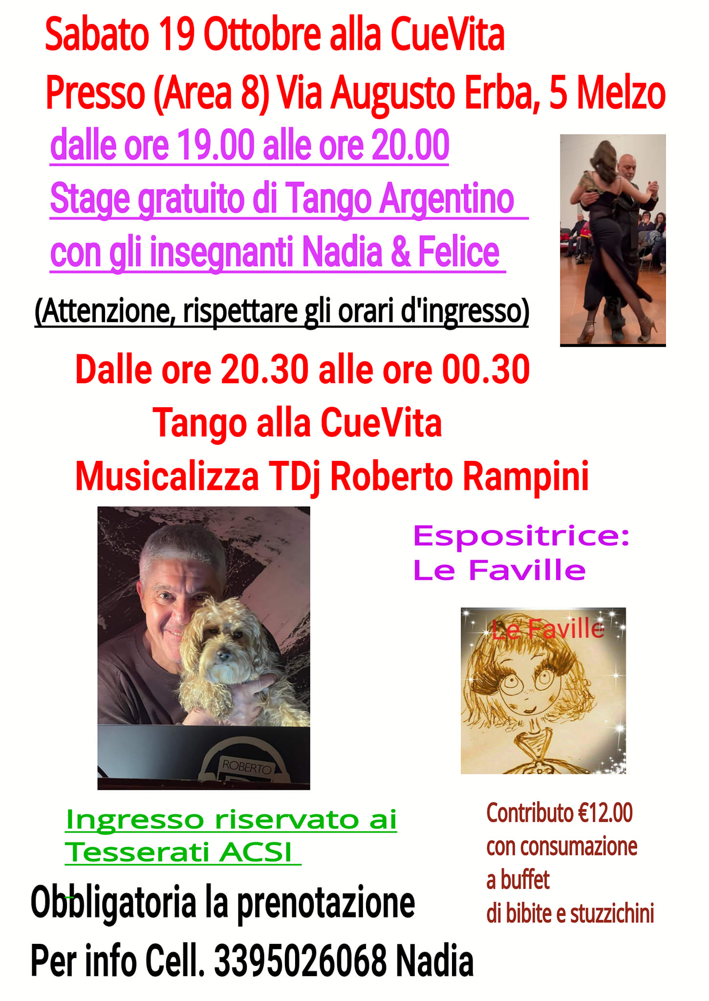 Tango alla CueVita