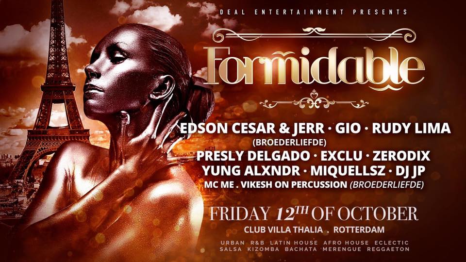 Formidable ~ Vrijdag 12 oktober ~ Club Villa Thalia