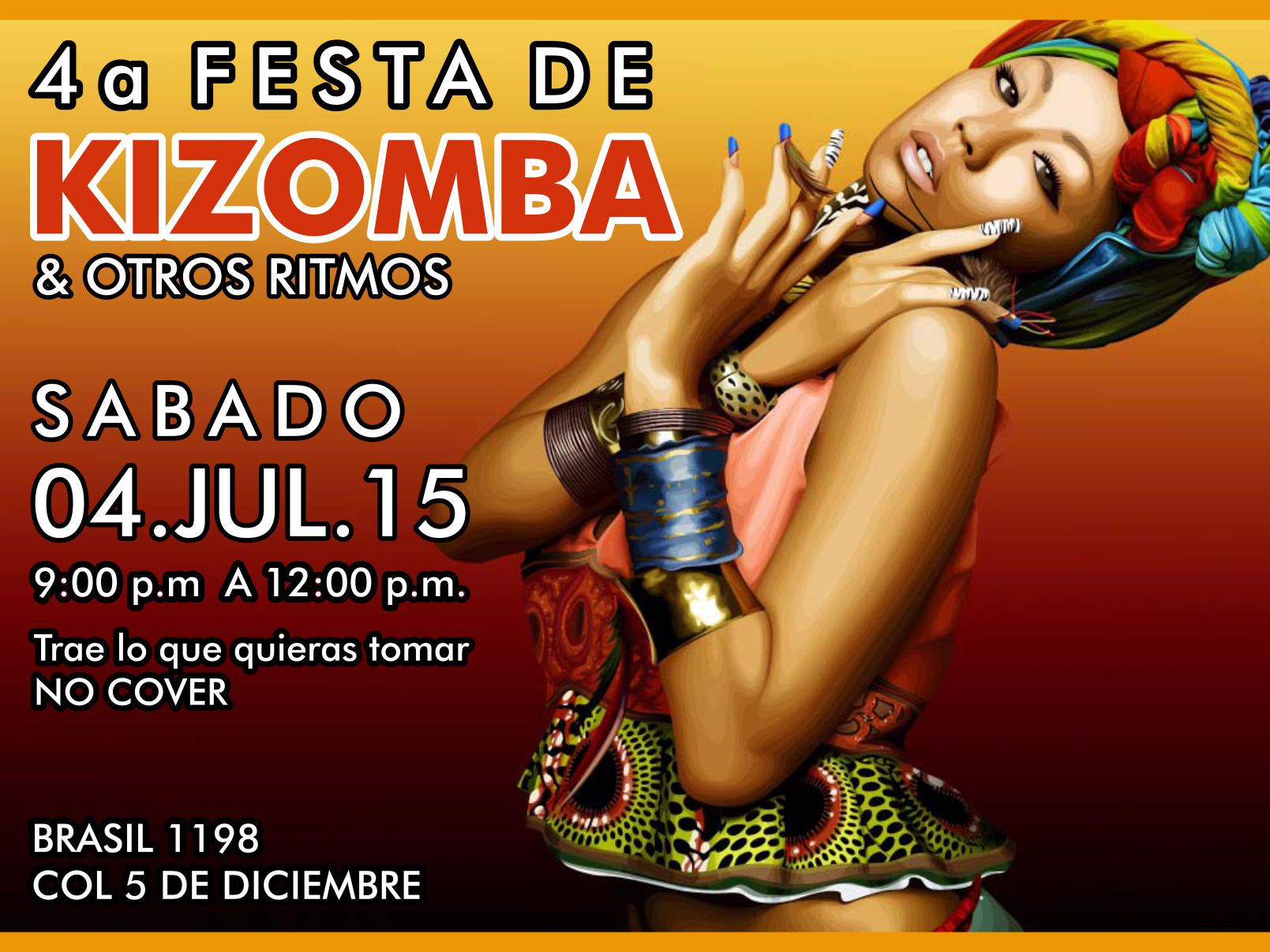 KIZOMBA PARTY (solo trae lo que quieras tomar) no cover