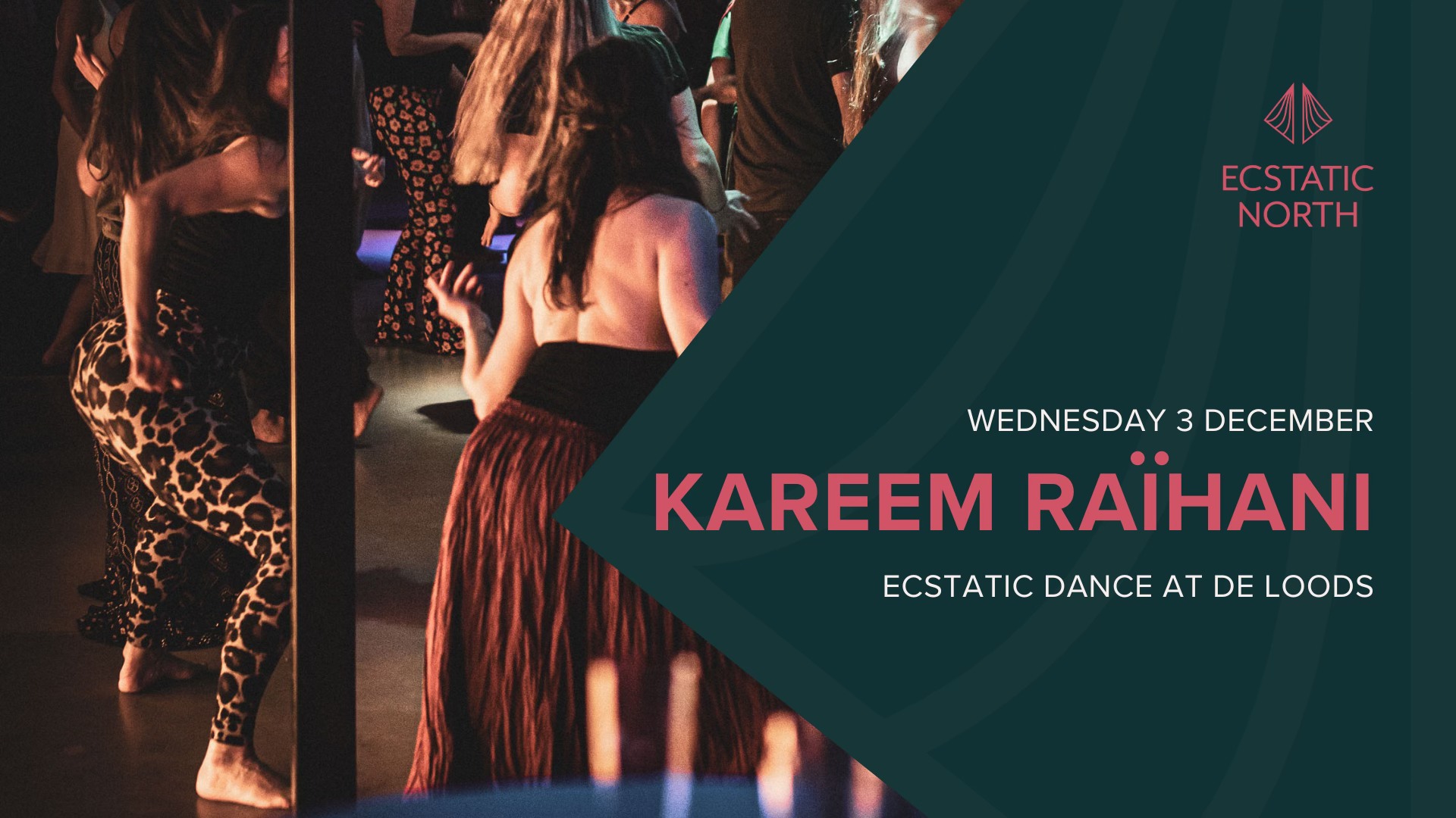 Ecstatic Dance Groningen DJ Kareem Raïhani