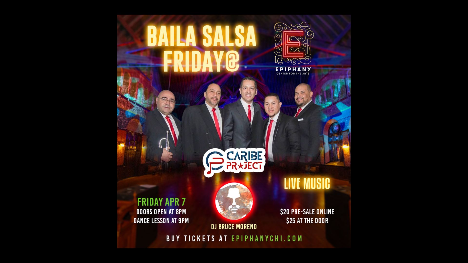 Baila Salsa Fridays- Caribe Project