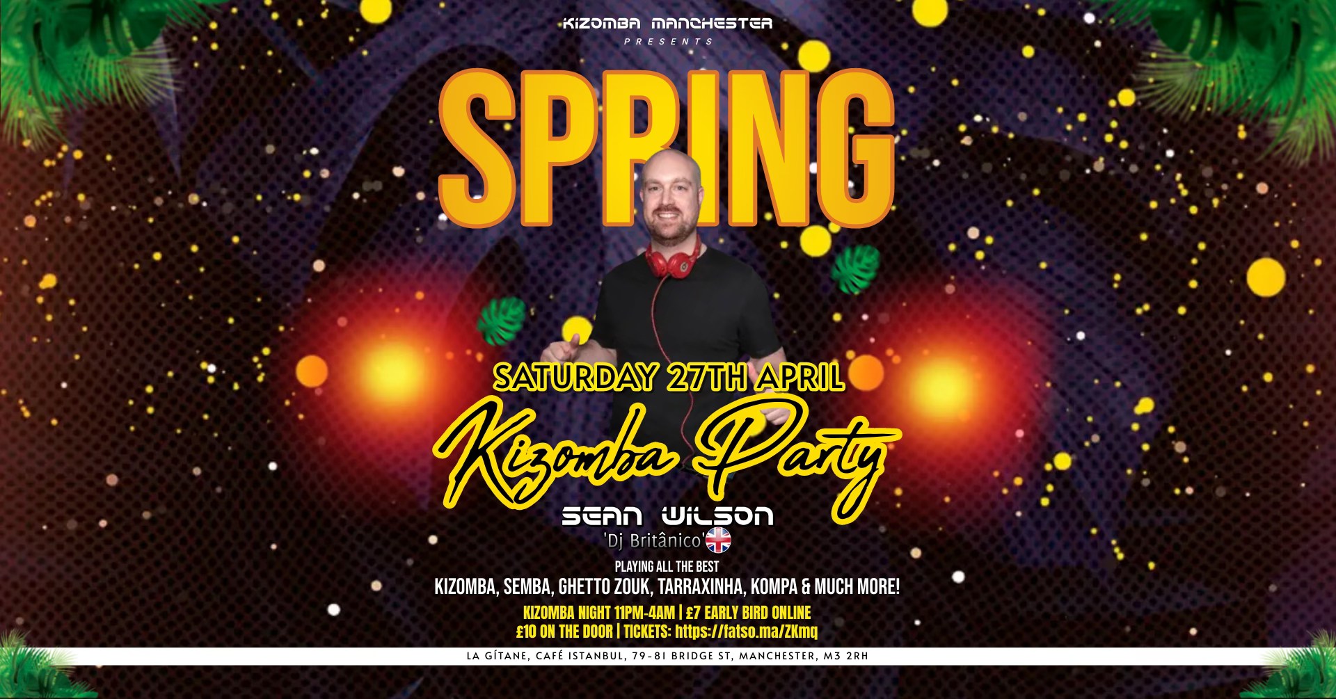 Spring Kizomba Party with Sean Wilson at La GΓtane Manchester
