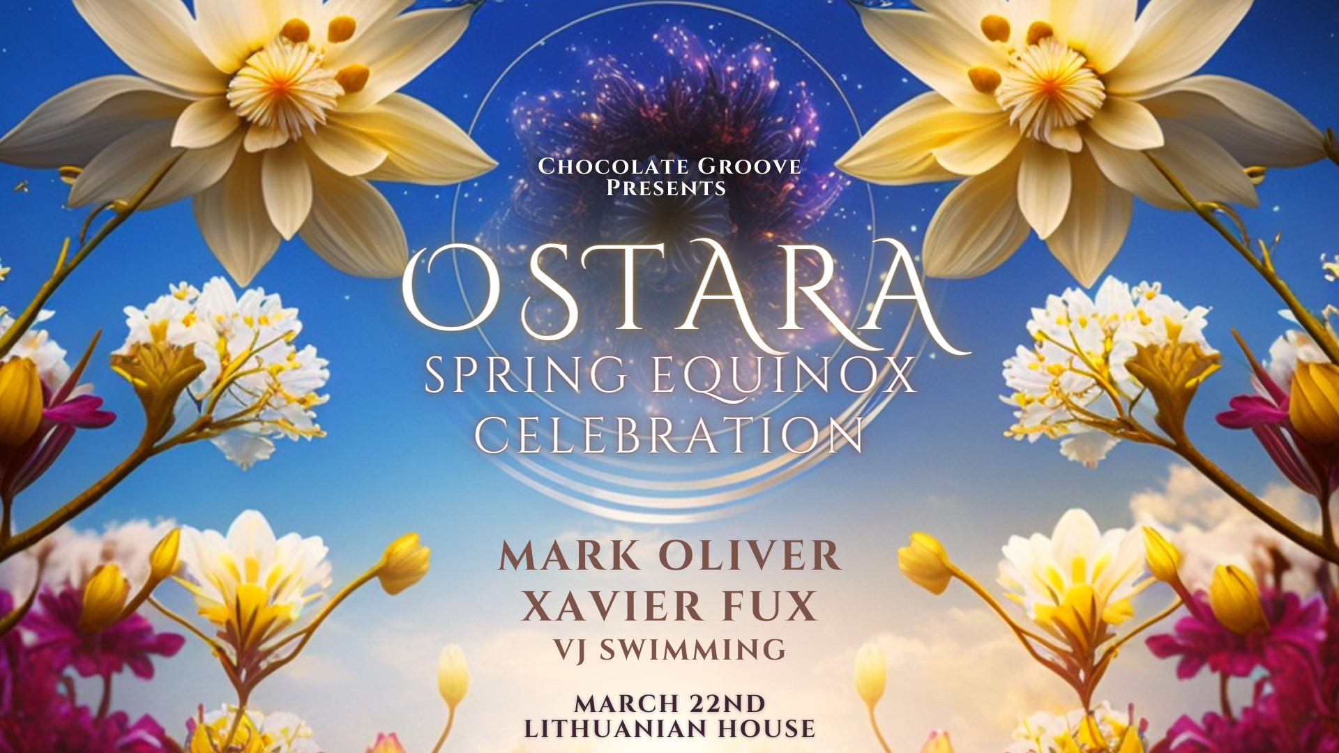 Chocolate Groove - OSTARA - Spring Equinox Cacao Ecstatic Dance Party