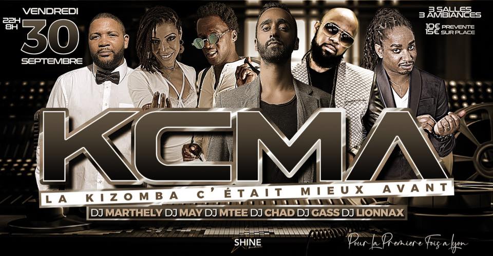KCMA in LYON - Kizomba C’etait Mieux Avant