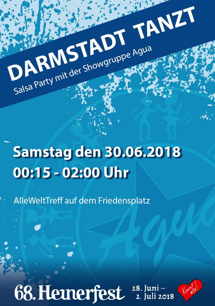 Heinerfiesta! Agua Show und Salsa Party