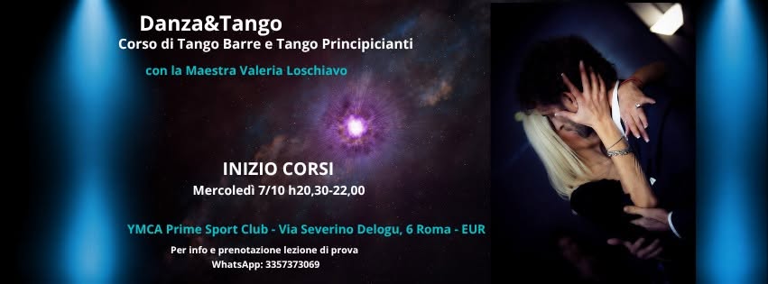 Percorso di “Danza&Tango” Tango Barre e Tango Principianti della VelvetTango di Valeria Loschiavo