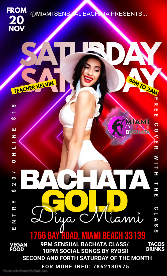 BACHATA GOLD SATURDAYS