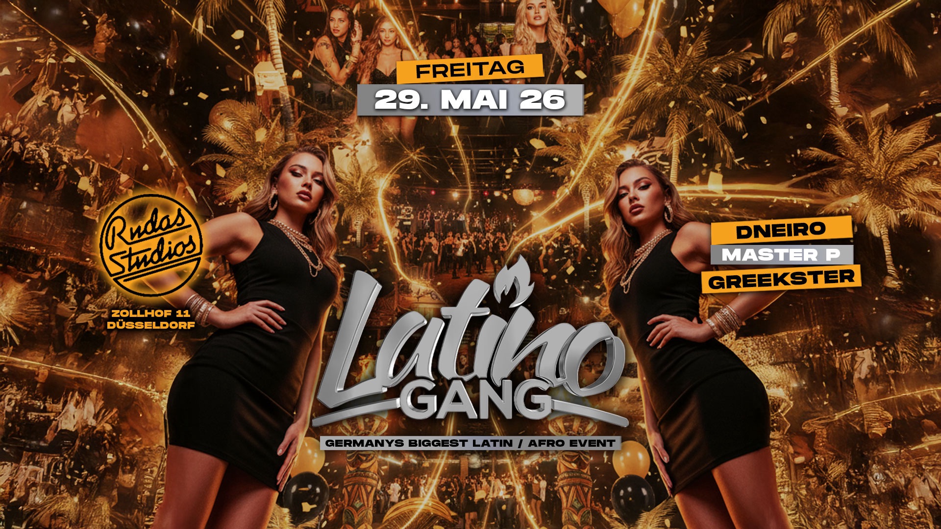 29.05 • LatinoGANG • Düsseldorf • Rudas Studios