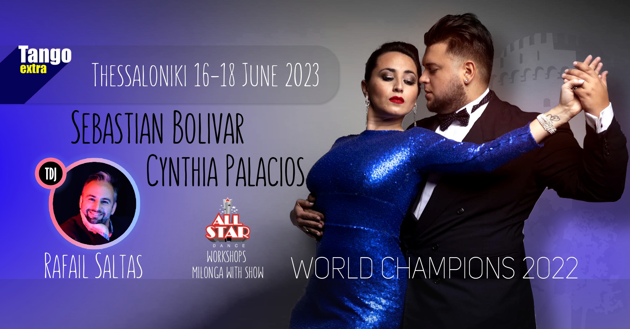 SEBASTIAN BOLIVAR & CYNTHIA PALACIOS in Thessaloniki