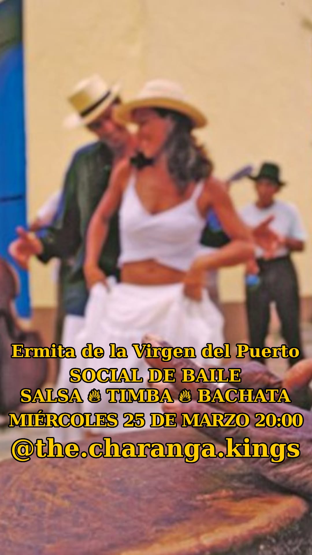 Social de Baile 💃🏻🕺 Salsa 🔥 Timba 🔥 Bachata 🔥 Merengue en la Ermita 🏡
