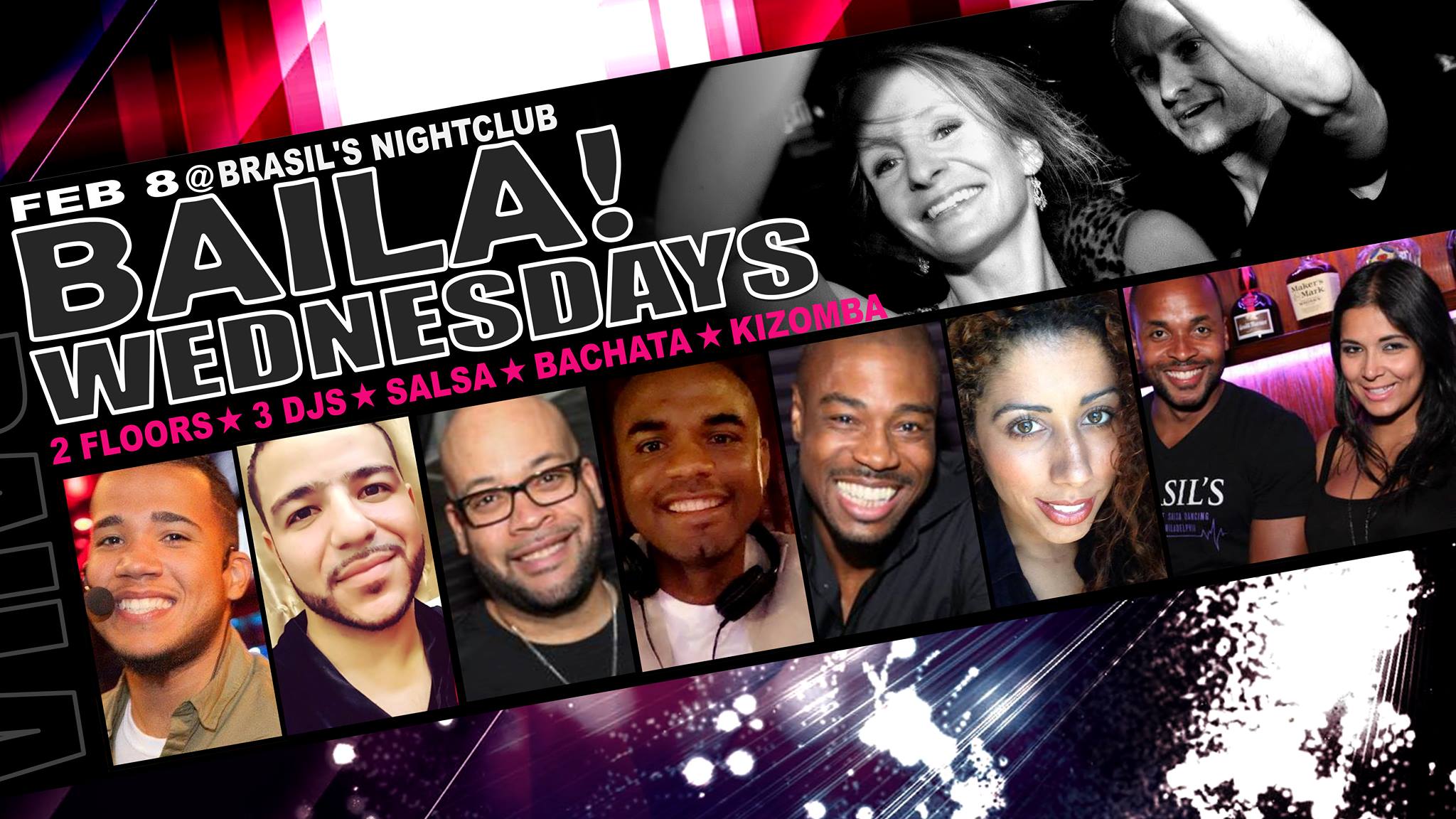 Baila! Wednesdays 2 Floors 3 DJS