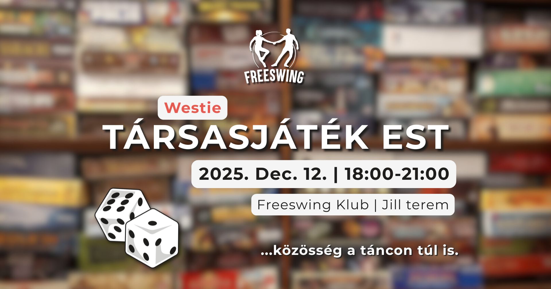 Westie Társasjáték Est (2025 december)