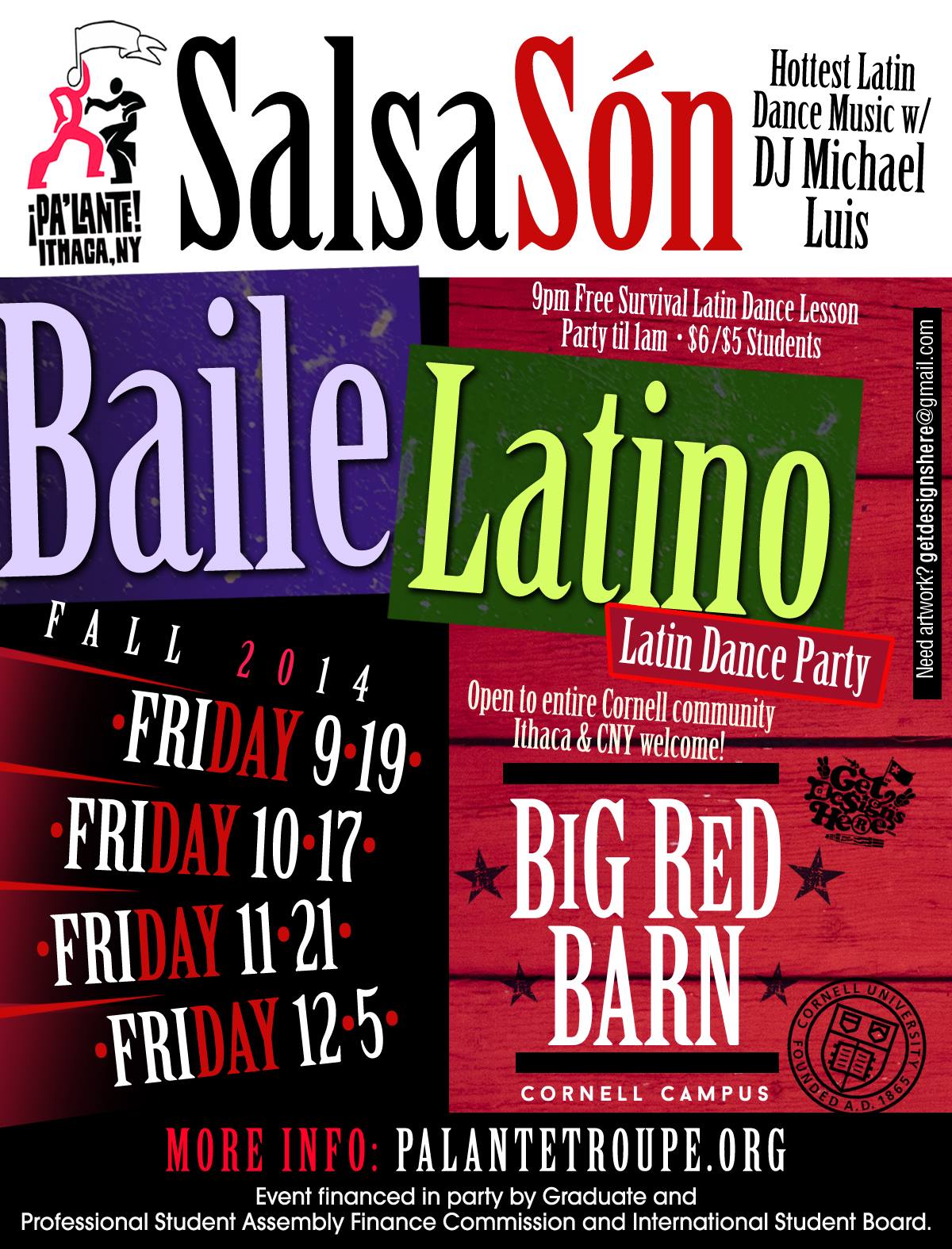 SALSASON BAILE LATINO :: THANKSGIVING SENDOFF