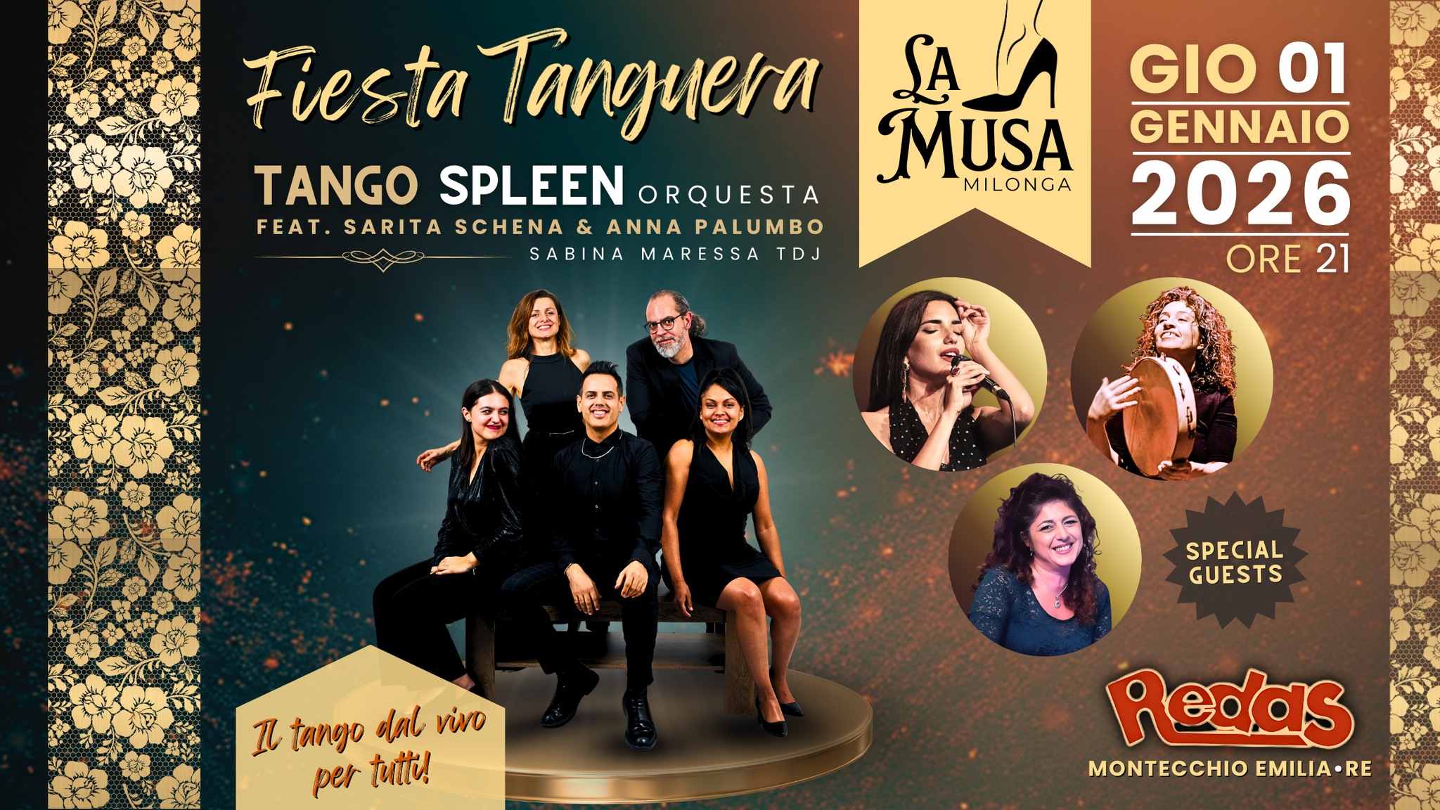Milonga La Musa Gran Festa di Inizio Anno