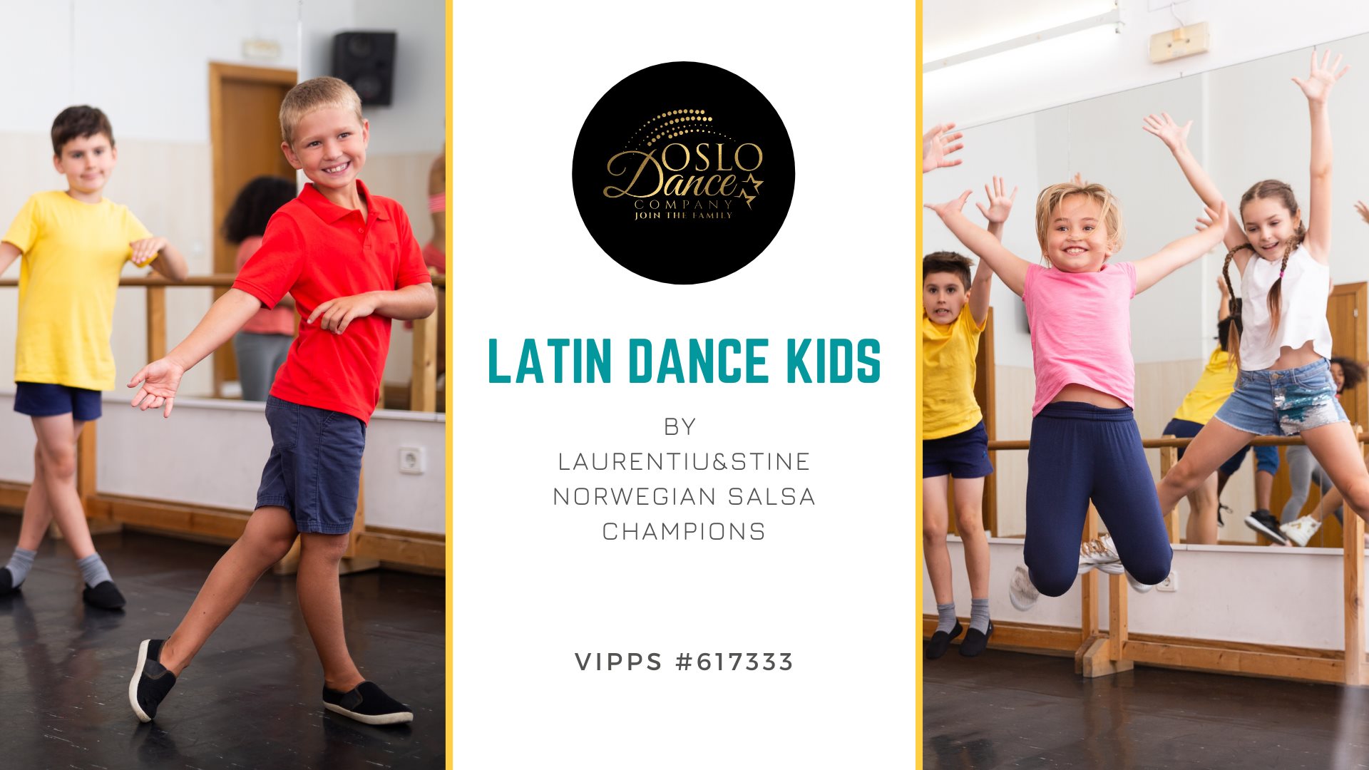 Latin Dance Kids - 4-ukers Dansekurs 8-12 år