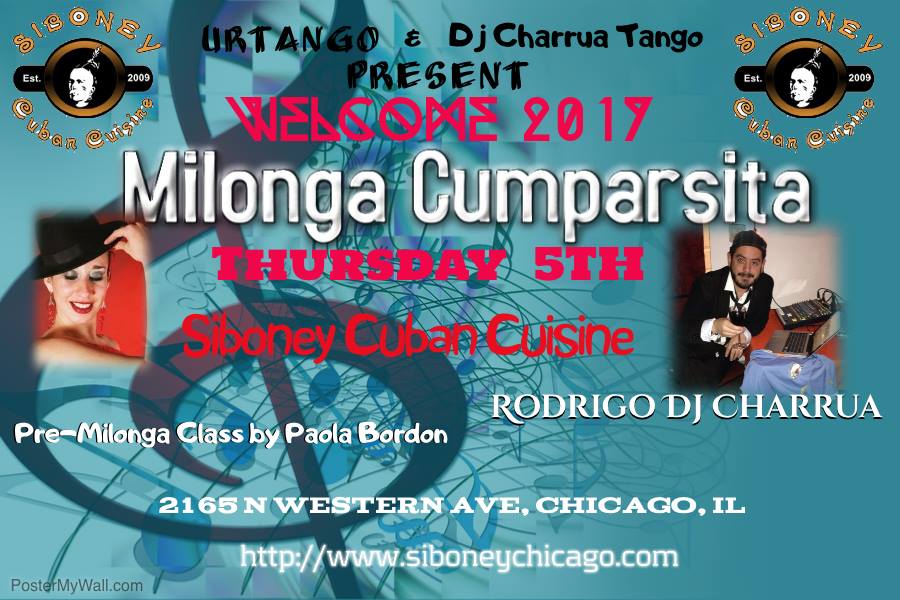 Milonga Cumparsita welcome 2017