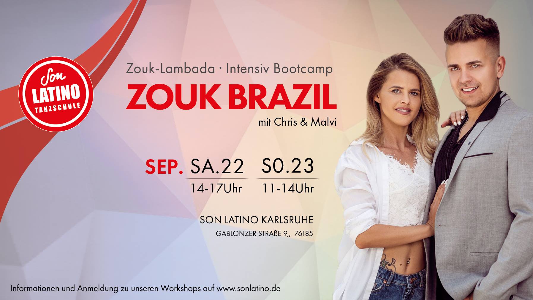 Zouk Brazil · Zouk-Lambada mit Chris & Malvi