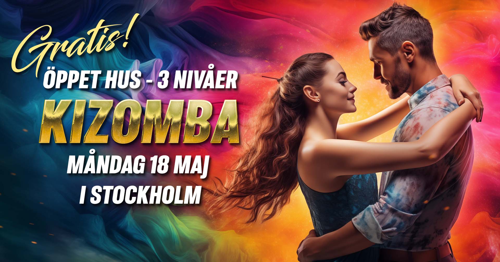 ๐ฅGRATIS๐ฅ รppet hus - KIZOMBA i Stockholm + Social Dans