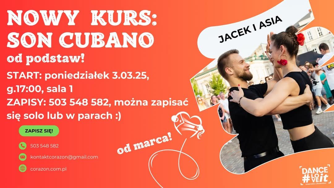 SON CUBANO od podstaw - nowy kurs z Jackiem i Asią!