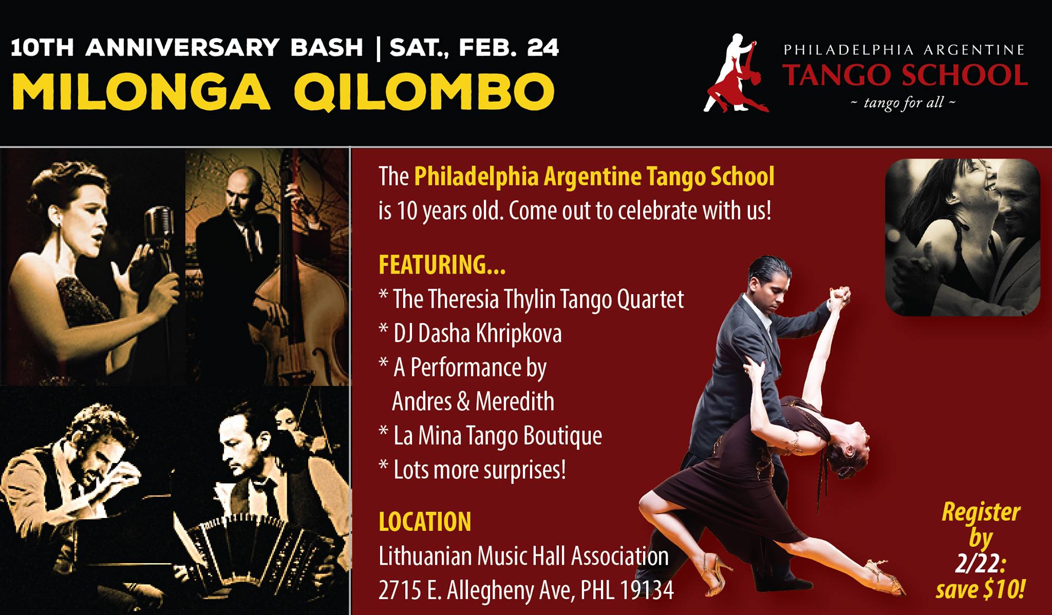 Milonga Qilombo: 10th Anniversary Bash!