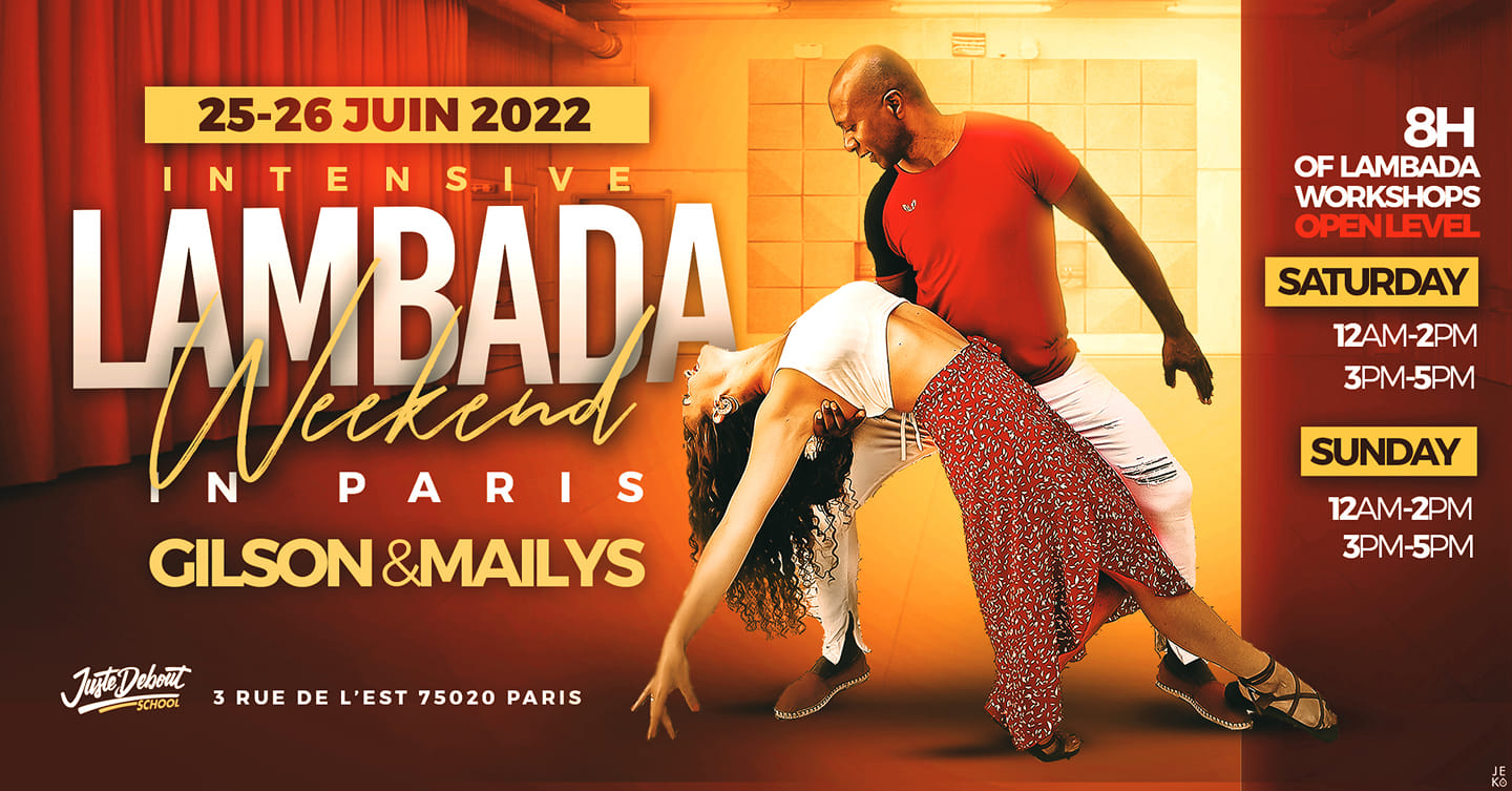 Intensive Lambada Weekend in Paris with Gilson & Mailys