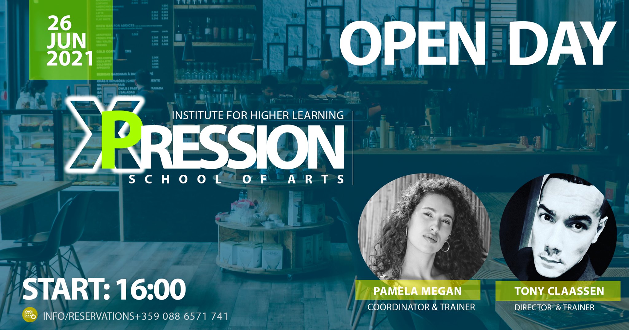 OPEN DAY XPRESSION - SCHOOL OF ARTS - MUSIC, DANCE, LANGUAGE SCHOOL