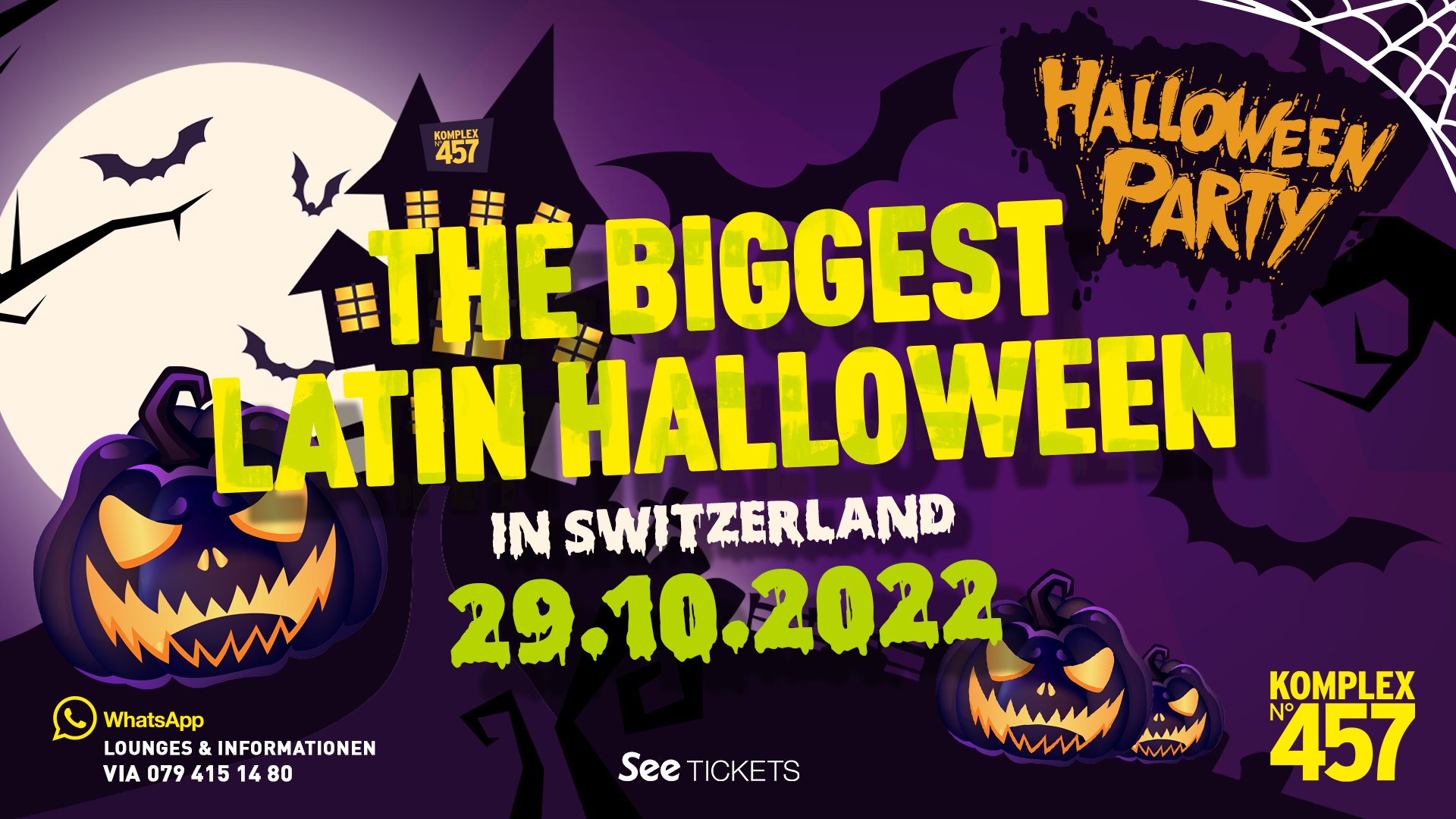 BIGGEST LATIN HALLOWEEN 2022